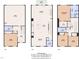 Detailed floor plan showcasing the layout of a three-story home, including room dimensions and features at 1723 Starlit Sky Ln, Cary, NC 27519