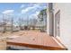 Home featuring a wooden deck, and a spacious backyard at 2110 Cokey Rd, Rocky Mount, NC 27801
