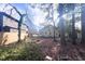 Backyard with trees and potential for outdoor activities and landscaping at 2305 Poole Rd, Raleigh, NC 27610