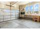 Spacious two-car garage with high ceilings and natural light at 2504 Georgianna Dr, Wake Forest, NC 27587