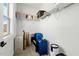 Walk-in closet with built-in shelving for storage at 2504 Georgianna Dr, Wake Forest, NC 27587