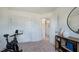 Spare room with closet and space for exercise, fitness, or home office at 268 Sweetbay Tree Dr, Wendell, NC 27591