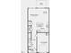 Floorplan showing the layout of the first floor featuring kitchen, dining, gathering room, and garage at 270 Sweetbay Tree Dr, Wendell, NC 27591