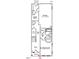 Floorplan featuring a garage, bedroom, bathroom, and under stairs storage at 324 Chesapeak Commons St # 143, Garner, NC 27529