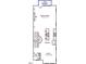 Floorplan showcasing the Gathering room, kitchen, dining area, and powder room at 324 Chesapeak Commons St # 143, Garner, NC 27529