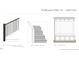Second floor stair rail, guest suite stairs, and drop zone built-ins at 3291 Roundly Rd # 14, New Hill, NC 27562