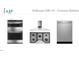 Gourmet kitchen appliances featuring stainless steel built-in ovens, gas cooktop with range hood, and dishwasher at 3291 Roundly Rd # 14, New Hill, NC 27562