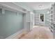 A spacious walk-in closet features custom shelving and storage, perfect for organization at 3513 Eden Croft Dr, Raleigh, NC 27612