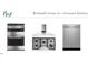 Gourmet kitchen appliances featuring stainless steel oven, range and dishwasher at 4302 Emeline Way # 16, Fuquay Varina, NC 27526