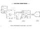 Detailed floor plan of the home showcasing room layouts, dimensions, and total square footage at 5032 Big Creek Rd, Raleigh, NC 27613