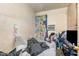 A cluttered bedroom showing bed and items throughout at 616 N Mebane St, Burlington, NC 27217