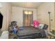 Bedroom with a bed and a pink stuffed animal at 616 N Mebane St, Burlington, NC 27217