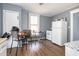 Functional kitchen with essential appliances, offering a practical cooking space at 616 N Mebane St, Burlington, NC 27217