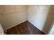 Walk-in closet with neutral carpet and wire shelving at 72 E Victory View Ter, Smithfield, NC 27577