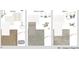 Sample of kitchen and bathroom finishes with modern cabinetry and hardware at 82 Fairwinds Dr, Lillington, NC 27546