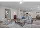 Inviting living room with plush seating, a neutral color scheme, and seamless access to the kitchen at 82 Fairwinds Dr, Lillington, NC 27546