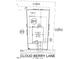 Detailed plot plan showing location of Wayland-D slab foundation and related dimensions at 113 Cloud Berry Ln, Holly Springs, NC 27540