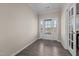 Entryway with hardwood floors and a front door that lets in natural light at 1318 Reading Ct, Burlington, NC 27217