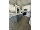 Stylish kitchen with granite countertops, stainless steel appliances, and a large island at 151 E Washington St, Coats, NC 27521