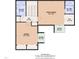 Upstairs floor plan includes bedrooms and bathrooms at 171 Springberry Ln, Chapel Hill, NC 27517