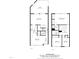 Detailed floor plan of the house, showcasing the layout of each room, and square footage at 1738 Quail Ridge Rd, Raleigh, NC 27609