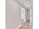 Bright hallway with fresh paint leading to other rooms in the house at 210 Circle Dr, Smithfield, NC 27577