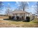 Inviting single-story home with covered porch, trimmed bushes, and easy access walkway at 231 Patterson Dr, Roxboro, NC 27573