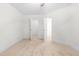 Bedroom with carpet flooring and a walk-in closet at 2909 Hawtree Dr, Raleigh, NC 27613