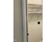 View of a closet featuring rod and shelving with utility outlet at 309 Gladstone Dr, Durham, NC 27703