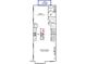 Second floorplan features an eat-in kitchen, Gathering room, deck, powder room and pantry at 336 Chesapeak Commons St # 140, Garner, NC 27529