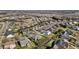 Expansive aerial view of a large neighborhood featuring well-kept lawns, mature landscaping and varied home styles at 4278 Aviemore, Burlington, NC 27215
