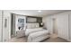 A luxurious bedroom featuring a comfortable bed, elegant decor, and ample natural light for a serene ambiance at 500 Yeowell Dr, Chapel Hill, NC 27514