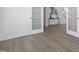 Hallway featuring light-colored flooring with French doors leading to other rooms of the house at 185 Horseshoe Pl # 54, Angier, NC 27501
