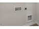 Utility Room features water supply lines, drain, and a vent for dryer hookup at 417 Citron St, Sanford, NC 27332