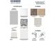 Tradition Series Interior Scheme 3 featuring flat panel gray cabinets and brushed nickel pulls at 106 Paper Birch Way, Fuquay Varina, NC 27526