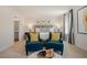 Inviting main bedroom featuring neutral decor, sitting area, and ensuite bathroom at 120 Paper Birch Way, Fuquay Varina, NC 27526