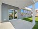 Outdoor living space with concrete patio perfect for entertaining and relaxing at 121 Willow Cameron Way, Angier, NC 27501