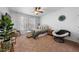 Cozy bedroom features a comfortable bed and decorative accents at 208 Hunting Lodge Rd, Clayton, NC 27520