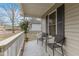 Relaxing front porch with comfortable seating and a welcoming ambiance at 2513 Drexall Ave, Durham, NC 27704