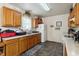 Functional kitchen with ample counter space, wood cabinets, and modern appliances at 2513 Drexall Ave, Durham, NC 27704