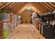 Spacious attic with ample storage space, sturdy flooring, and a well-organized layout, providing practical utility at 304 Shepherd St, Raleigh, NC 27607