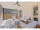 Inviting screened-in patio with comfortable seating and stylish decor, perfect for outdoor relaxation and entertaining at 304 Shepherd St, Raleigh, NC 27607