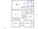 Second floor plan featuring primary bedroom with walk-in closet, loft, and three additional bedrooms at 322 N Maple Walk Walk # 237, Garner, NC 27529