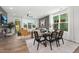 Inviting dining area with abundant natural light and modern decor at 4093 Elk Crk Ln, Raleigh, NC 27612
