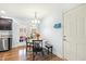 Inviting dining area with access to the backyard at 457 Cokesbury Park Ln, Fuquay Varina, NC 27526