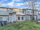 Home exterior featuring a green lawn and fenced yard at 706 Canyon Lake Cir, Morrisville, NC 27560