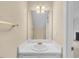 Bright bathroom with white vanity and ample counter space at 706 Canyon Lake Cir, Morrisville, NC 27560