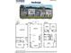 Hadleigh floor plan showcasing the layout of each level in a 4-bed, 3.5-bath, 2-car, 3-story townhome at 813 Washington St, Fuquay Varina, NC 27526