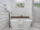 A luxurious bathroom featuring a standalone tub, an open shower, and modern design at 104 Pointe Park Cir, Holly Springs, NC 27540