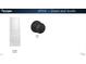 A design board featuring interior door with a matte black door knob at 104 Pointe Park Cir, Holly Springs, NC 27540